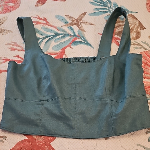 Banana Republic Women's Linen Blend Top - Picture 1 of 3
